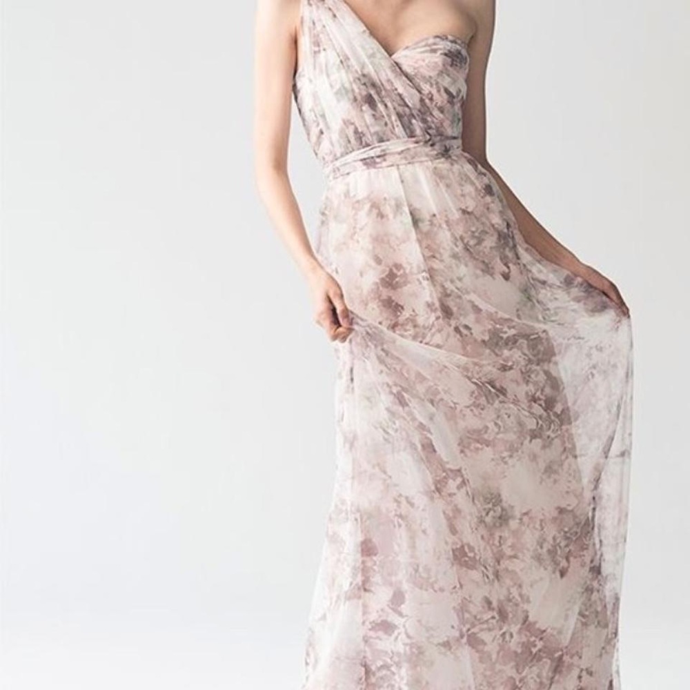 Jenny Yoo Lavender Multi Chiffon Nyla Annabelle